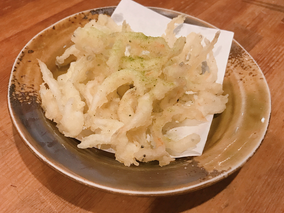 タチウオの天ぷら